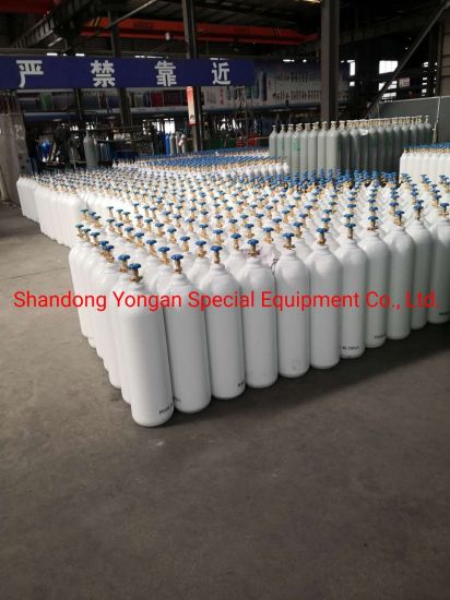 10L 159mm ISO Tped Seamless Steel Portable Household Health Care Medical Oxygen Gas Cylinder