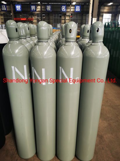 47L230bar High Pressure Vessel Seamless Steel Nitrogen N2 Gas Cylinder