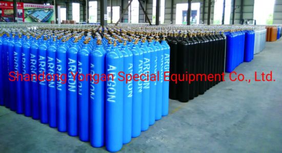 47L200bar ISO Tpedhigh Pressure Vessel Seamless Steel Oxygen Gas Cylinder