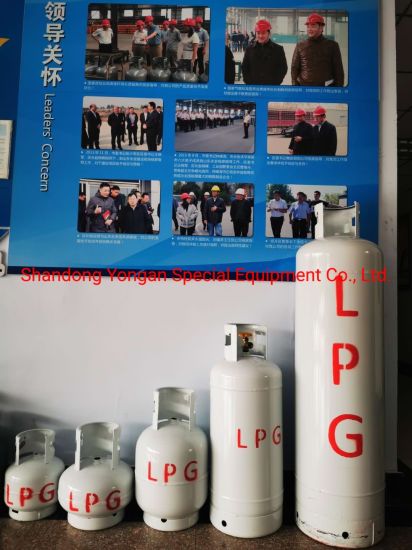 15kg Refillable Double Valve Empty LPG Gas Cylinder High Quality Low Price (YSP12-00)