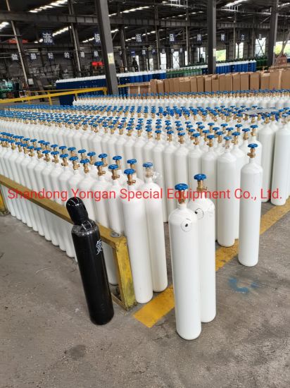 15L 159mm Seamless Steel Portable ISO Tped Argon Gas Cylinder