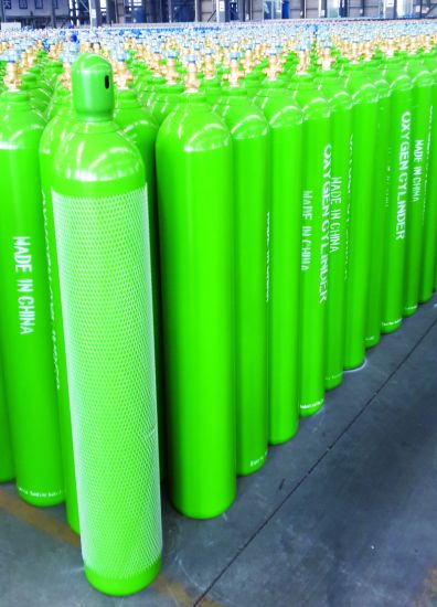 40L150bar 5.7mm Seamless Steel Industrial and Medical Mix Gases Cylinder
