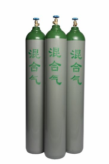 47L 150bar5.4mm High Pressure Vessel Seamless Steel Mix Gas Cylinder
