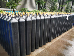 40L Oxygen Cylinder with Round Cap and Valve