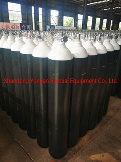 47L200bar 5.2mm ISO Tped High Pressure Vessel Seamless Steel Oxygen Gas Cylinder