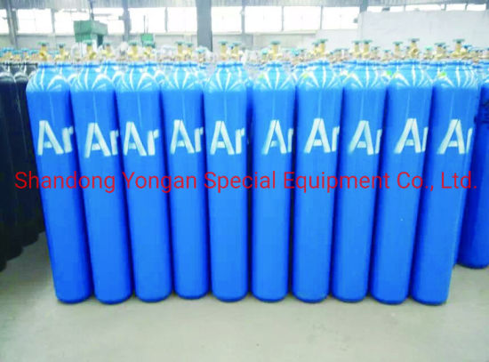 40L200bar Tped ISO Seamless Steel Nitrogen/Hydrogen/Helium/Argon/Mixed Gas Cylinder