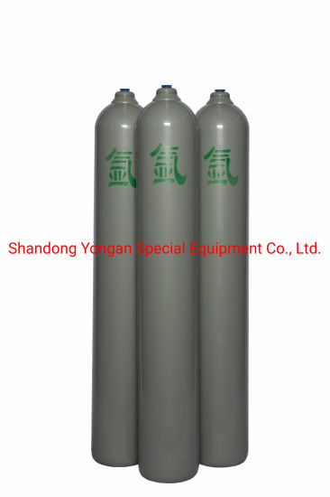47L 200bar ISO9809 Tped Seamless Steel Nitrogen/Hydrogen/Helium/Argon/Mixed Gas Cylinder