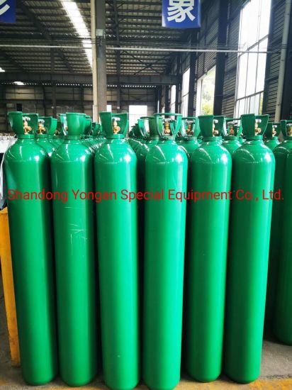 50L200bar High Pressure Vessel Seamless Steel Oxygen Gas Cylinder
