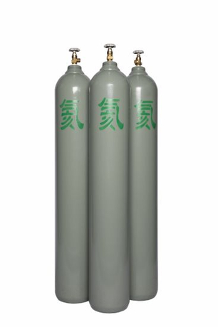 40L 150bar6.0mm High Pressure Vessel Seamless Steel Helium Gas Cylinder