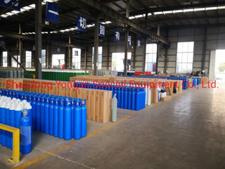 15L Seamless Steel ISO Tped Argon Gas Cylinder