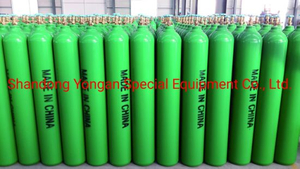 47L 200bar ISO Tpedhot Sale Seamless Steel Nitrogen/Hydrogen/Helium/Argon/Mixed Gas Cylinder