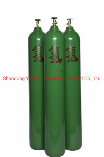 50L High Pressure Vessel Seamless Steel Nitrogen/Hydrogen/Helium/Argon/Mixed Gas Cylinder